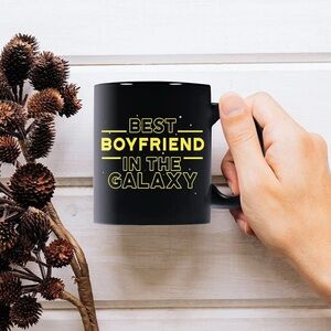 Amazon Black and Yellow Coffee Mug